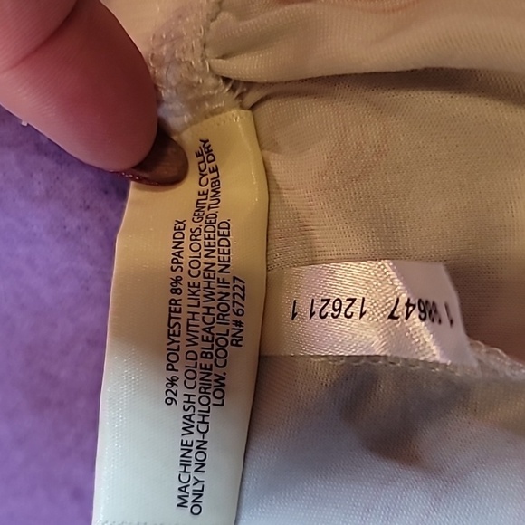 0733. NWTs ~ Bobbie Brooks Sleepwear ~ So Comfy ~ Slumber Party ~ Pink Bows - Picture 7 of 7